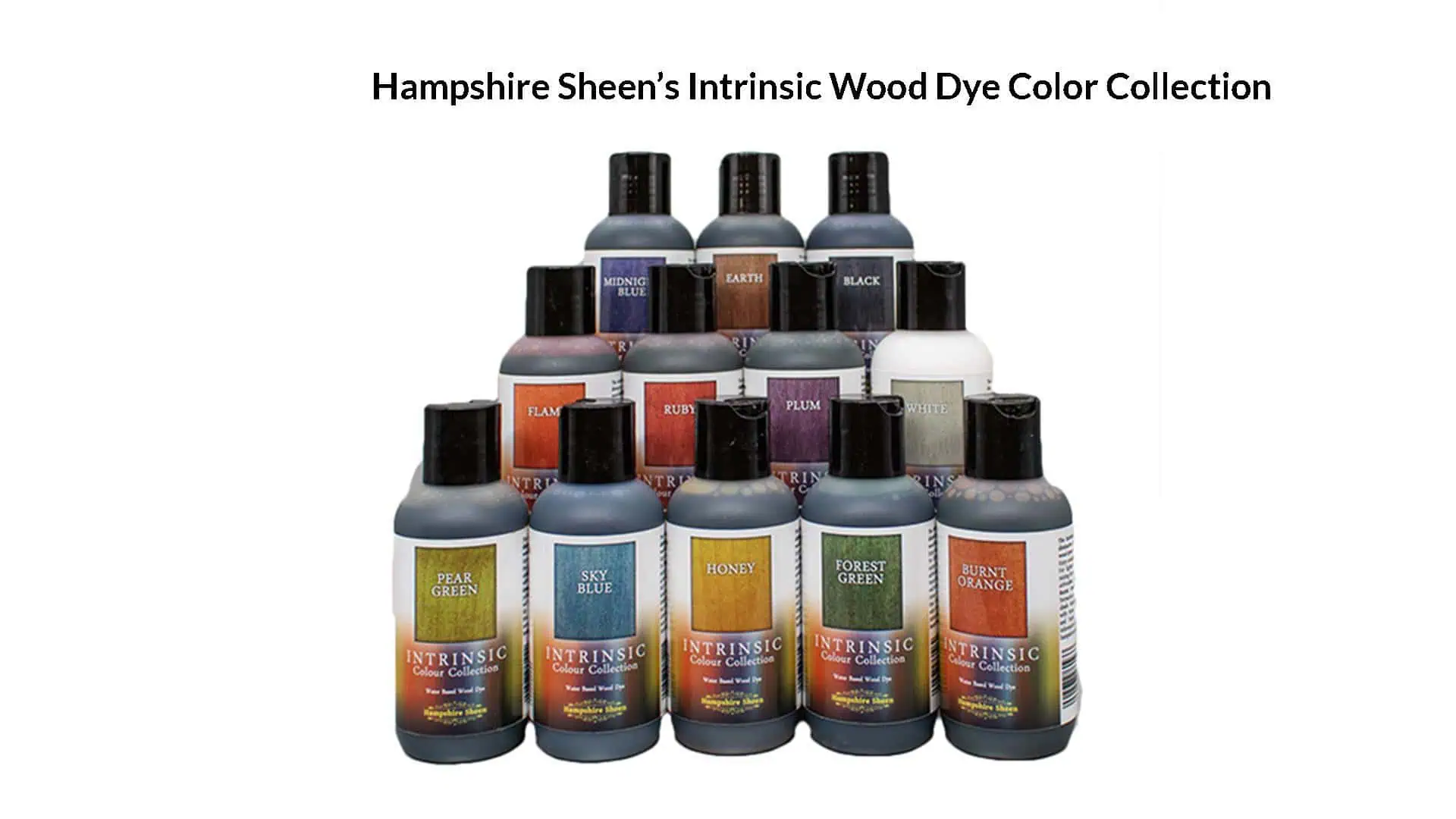 Hampshire Sheen Intrinsic Wood Dye Color Collection - Spiracraft